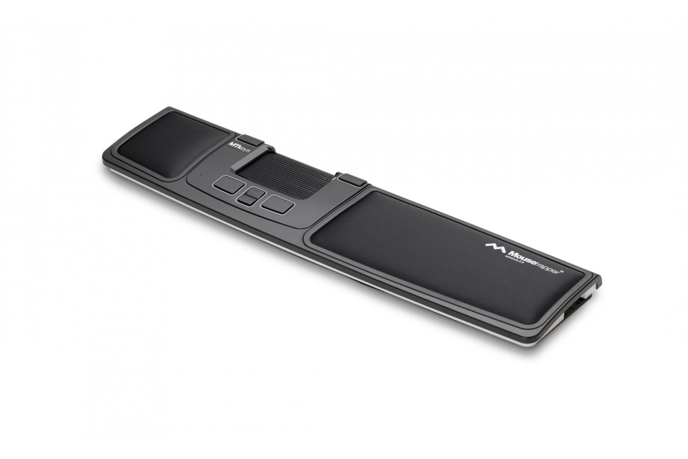9416950 Mousetrapper 147096 MOUSETRAPPER Advance 2.0 sort/hvit Supertynn ergonomisk design